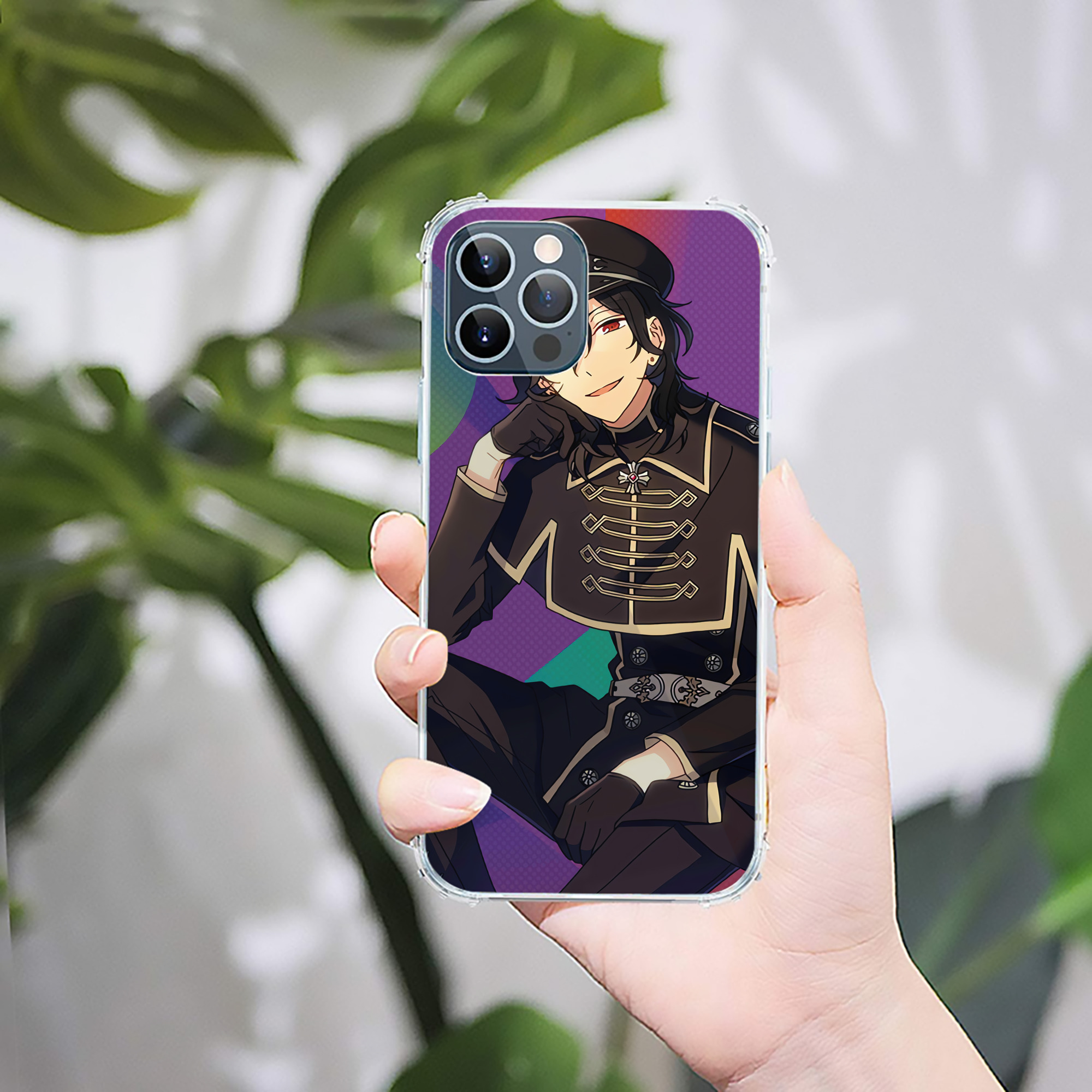 （画像用） あんさんぶるスターズ! Ensemble Stars 【iPhone 12シリーズ対応】透明スマホケース（クリアソフトケース）